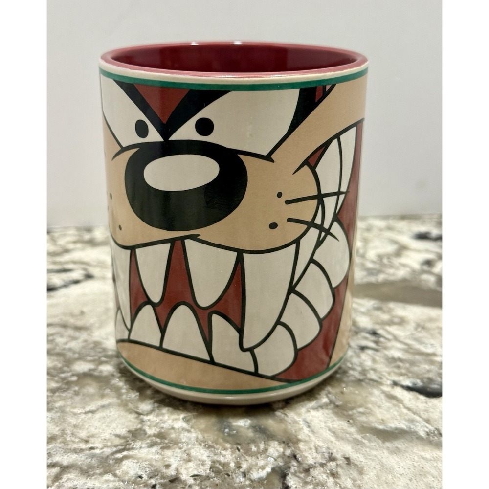 Taz Manian Devil Mug Cup 1998 Looney Tunes Gibson Housewares Warner Bros